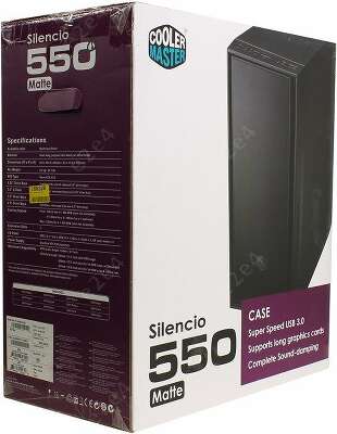 Cooler Master Case Silencio 550M Mat/Black