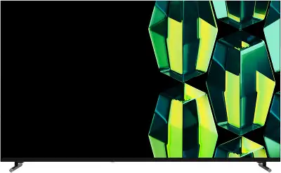 Телевизор LED Sber 55" SDX-55U4139 Салют ТВ черный 4K Ultra HD 60Hz DVB-T DVB-T2 DVB-C DVB-S DVB-S2 USB WiFi Smart TV