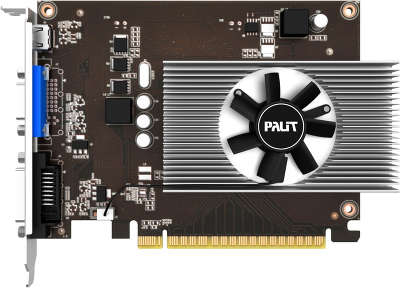 Видеокарта PCI-E NVIDIA GeForce GT 730 4096MB 64bit DDR5 Palit [NE5T730013G6-2082F]