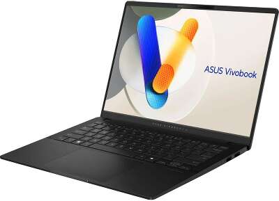 Ноутбук ASUS Vivobook S14 OLED M5406NA-QD079 AMD Ryzen 5 7535HS/16Gb/SSD512Gb/14"/OLED/WUXGA/1920x1200/60Hz/NoOS/Black (90NB1493-M003M0)