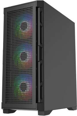 Корпус PowerCase Ultimate, черный, ATX, без БП (CUB-A4)