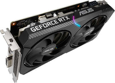 Видеокарта ASUS nVidia GeForce RTX 2060 Dual Mini OC 6Gb GDDR6 PCI-E DVI, HDMI, DP