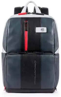 Рюкзак Piquadro Urban CA3214UB00/GRN серый/черный кожа