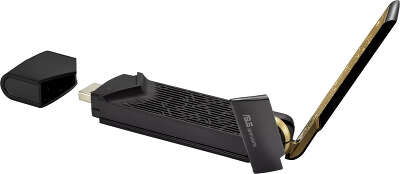 Сетевой адаптер Wi-Fi Asus USB-AX56 AX1800 USB 3.2 (ант.внеш.несъем.) 2ант.