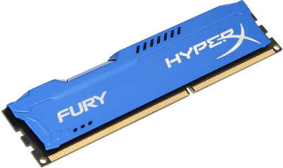 Модуль памяти DDR-III DIMM 8192Mb DDR1866 Kingston HyperX Fury Blue [HX318C10F/8]