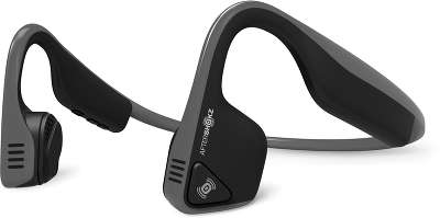 Беспроводные наушники Aftershokz Trekz Titanium, чёрно-серые