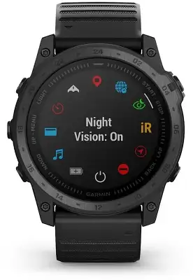 Смарт-часы Garmin Tactix 7 Standard 51мм 1.4" корп.черный рем.черный (010-02704-01)