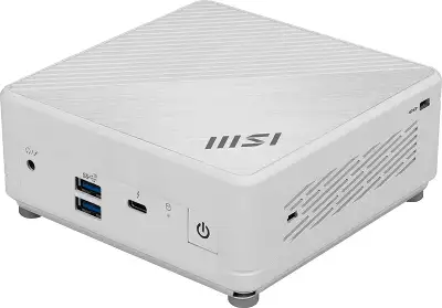 Неттоп MSI Cubi 5 12M-031BRU i5 1235U (1.3) Iris Xe без ОС 2.5xGbitEth+1xGbitEth WiFi BT 65W белый (936-B0A812-218)