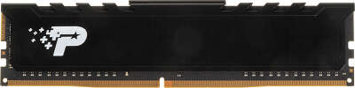 Память DDR4 8Gb 2400MHz Patriot PSP48G240081H1 Signature RTL PC4-19200 CL17 DIMM 288-pin 1.2В single rank с радиатором Ret