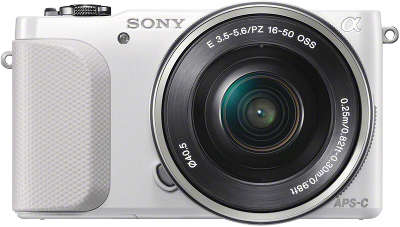 Цифровая фотокамера Sony NEX-3NL White Kit (E16-50 мм)