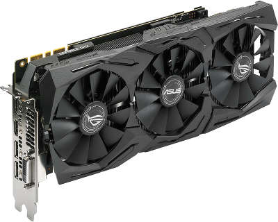 Видеокарта PCI-E NVIDIA GeForce GTX 1080Ti 11264MB GDDR5X Asus [ROG-STRIX-GTX1080TI-11G-G]