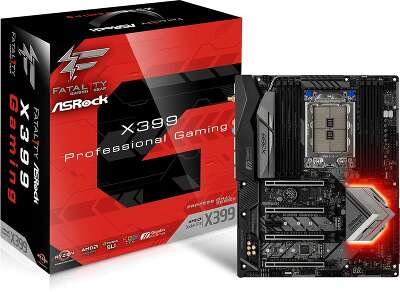 Материнская плата ATX LGATR4 ASRock Fatal1ty X399 Professional Gaming