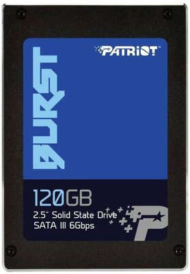 Твердотельный накопитель 2.5" SATA3 120Gb Patriot Burst TLC 3D NAND [PBU120GS25SSDR]