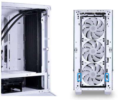 Корпус LIAN-LI Lancool III RGB, белый, EATX, Без БП (G99.LAN3RW.00)