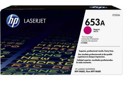 Картридж лазерный HP 653A CF323A пурпурный (16000стр.) для HP MFP M680/Flow MFP M680