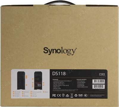 Сетевой накопитель (NAS) Synology DS118