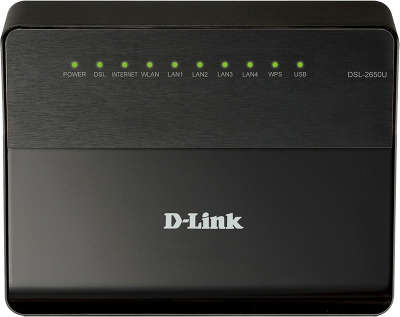 Маршрутизатор беспроводной D-Link DSL-2650U/RA/U1A ADSL