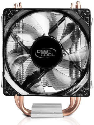 Устройство охлаждения(кулер) Deepcool Gammaxx 200 V2 Soc-AM5/AM4/1200/1700/1851 черный 4-pin 18-24dB Al+Cu 100W 326gr Ret (DP-MCH2-GMX200-V2)
