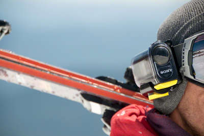 Эластичная повязка и крепление для аквабокса Sony VCT-GM1 для Action Cam