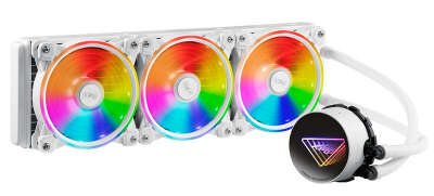 Жидкостное охлаждение XPG Levante X 360, 3x120 мм, ARGB, белый