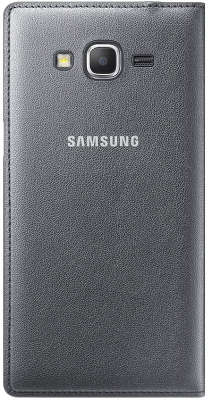 Чехол-книжка Samsung для Samsung Galaxy Grand Prime Flip Wallet, черный (EF-WG530BSEGRU)