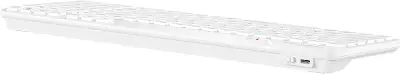 Клавиатура A4Tech Fstyler FBK27C AS белый USB беспроводная BT/Radio slim Multimedia (FBK27C AS)