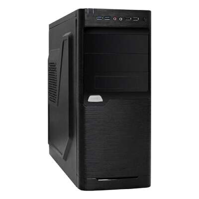 Exegate EX272730RUS Корпус MiditowerXP-330U Black, ATX, <XP600, Black,120mm>, 2*USB+2*USB3.0, Audio