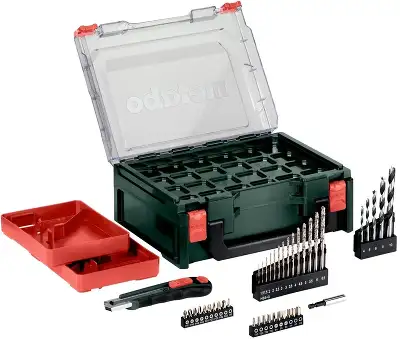 Дрель-шуруповерт Metabo Powermaxx BS Basic Set аккум. патрон:быстрозажимной (кейс в комплекте) (600080710)