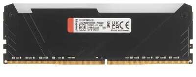 Модуль памяти DDR4 DIMM 32Gb DDR3200 Kingston FURY Beast Black RGB XMP (KF432C16BB2A/32)