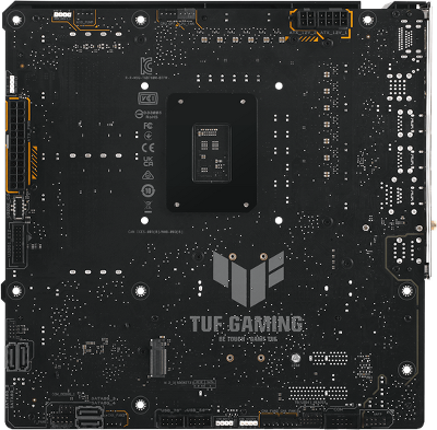 Материнская плата ASUS TUF GAMING B760M-BTF WIFI, LGA1700, B760, 4*DDR5, 4*SATA, 3*M.2, 5*USB 3.2, 4*USB 2.0, Type-C, 2*PCIx16, 1*PCIx1, DP+HDMI, mATX; 90MB1G50-M0EAY0