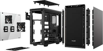 Корпус be quiet! Pure Base 600 Window, черный, ATX, Без БП (BGW21)