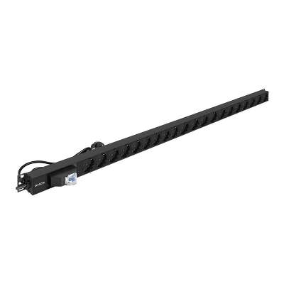 Exegate EX296173RUS Блок розеток вертикальный ExeGate ServerPro PDU-V201 Al-20S-EU3-1P (19
