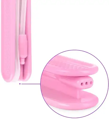 Ирригатор Kitfort КТ-2957-1 портатив. импульсн. 2насад. розовый/белый