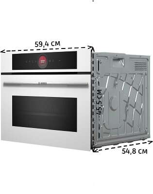 Встраиваемый духовой шкаф BOSCH CMG7241W1