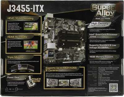 Материнская плата ASRock J3455-ITX
