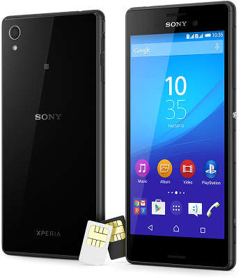 Смартфон Sony E2333 Xperia™ M4 Aqua Dual 4G, чёрный