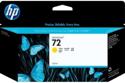 HP C9373A Картридж №72, Yellow {DJ T610/T1100, Yellow (130ml)}