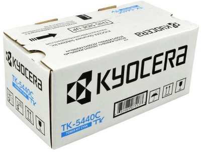Тонер Kyocera Тонер-картридж TK-5440C для ECOSYS MA2100cfx/MA2100cwfx/PA2100cwx/PA2100cx голубой (2400 стр.)