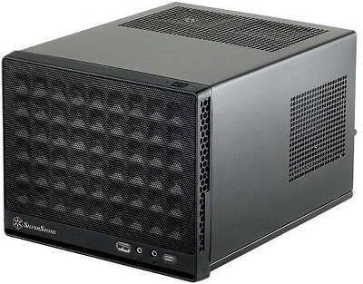 Корпус SilverStone SG13, черный, mATX, Без БП (SST-SG13B-C)