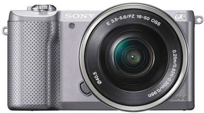 Цифровая фотокамера Sony Alpha 5000 Kit (16-50 мм) Silver