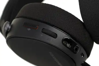 Наушники с микрофоном Steelseries Arctis Pro Wireless черный мониторные BT/Radio оголовье (61473)
