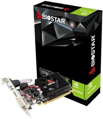 Видеокарта BIOSTAR NVIDIA nVidia GeForce GT 610 2Gb DDR3 PCI-E VGA, DVI, HDMI