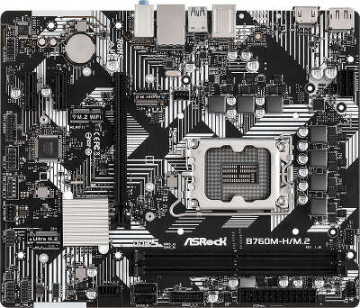 Материнская плата mATX LGA1700 ASRock B760M-H/M.2