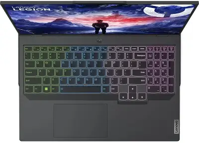 Ноутбук Lenovo Legion Pro 5 16IRX9 Core i7 14650HX 32Gb SSD1Tb NVIDIA GeForce RTX4060 8Gb 16" IPS WQXGA (2560x1600) без ОС dk.grey WiFi BT Cam (83DF00E9RK)