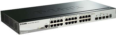 Коммутатор D-Link DGS-1510-28X 24G 4SFP+ настраиваемый