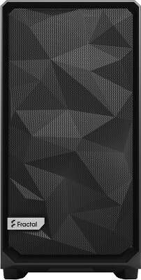 Корпус Fractal Design Meshify 2 Compact Lite, черный, ATX, Без БП (FD-C-MEL2C-03)