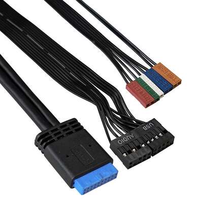 Корпус ExeGate BAA-104U, черный, mATX, 350W (EX277804RUS)