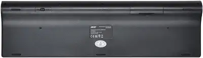 Клавиатура + мышь Acer OKR030 клав:черный мышь:черный USB беспроводная slim Multimedia (ZL.KBDEE.005)