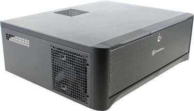 Корпус SilverStone GD06B, черный, mATX, Без БП (SST-GD06B)