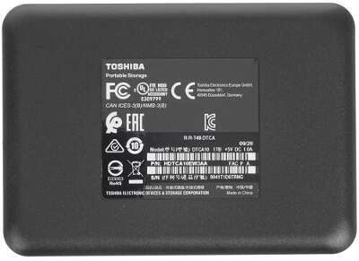 Внешний жесткий диск (HDD) Toshiba 1Tb Canvio Advance, 2.5", USB 3.0, светло-бежевый